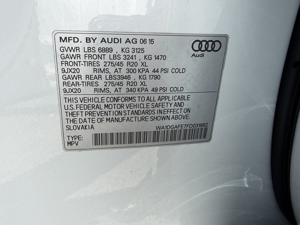 2015 Audi Q7 Image 18