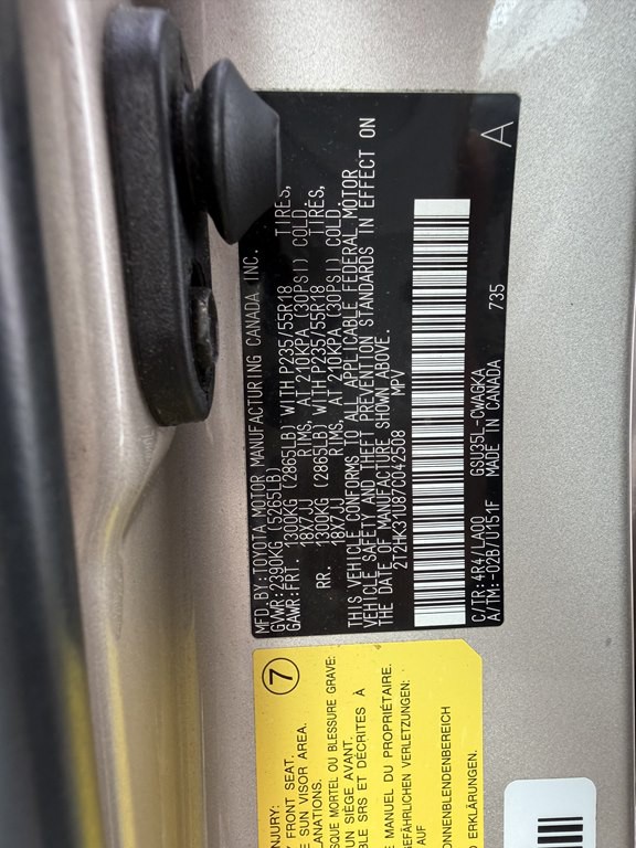 2007 Lexus RX Image 13