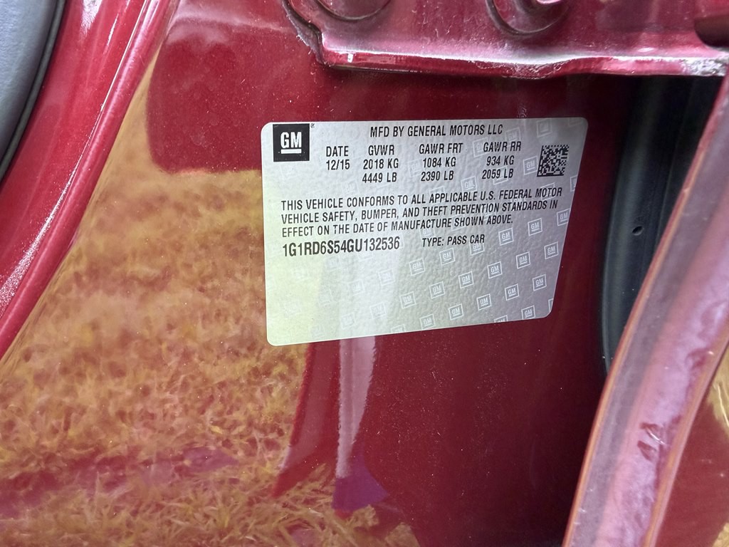 2016 Chevrolet Volt Image 16
