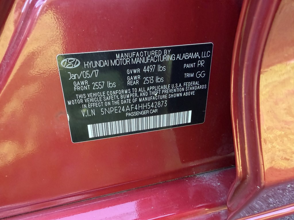 2017 Hyundai Sonata Image 15