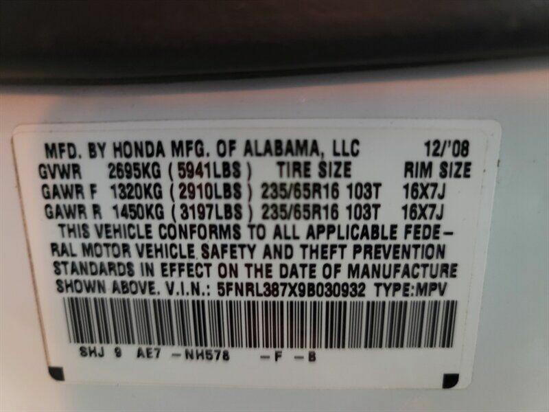 2009 Honda Odyssey Image 23