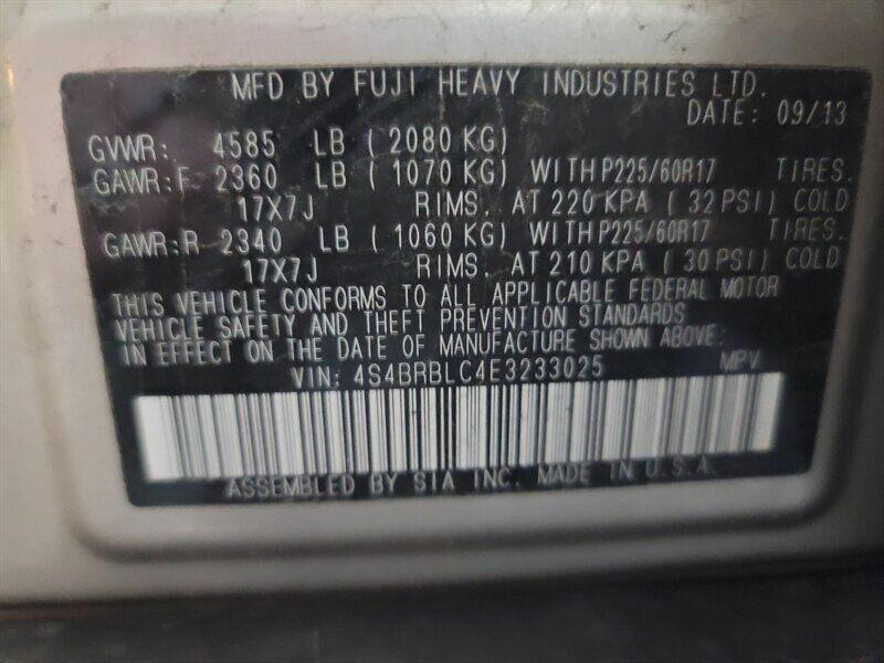 2014 Subaru Outback Image 7