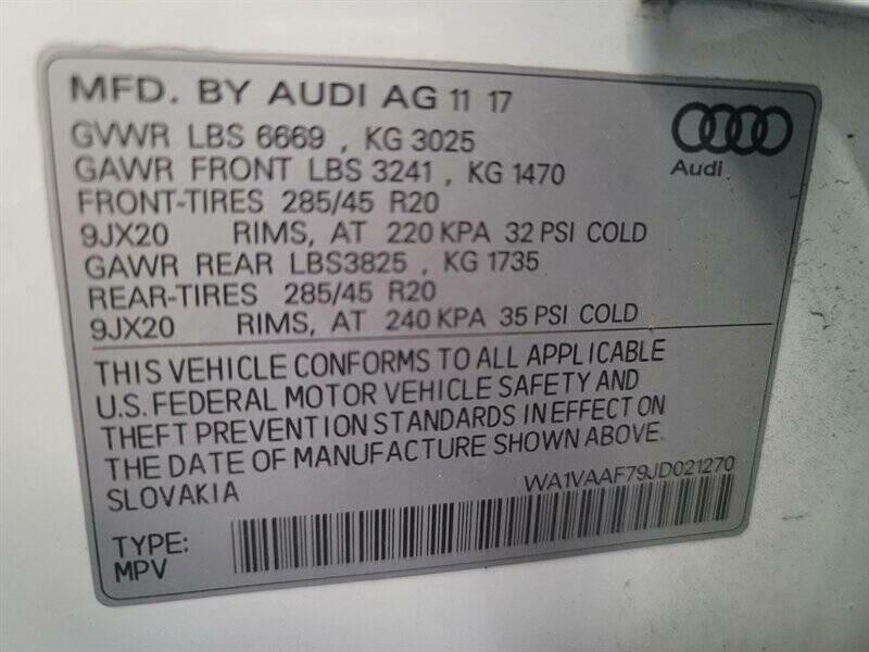 2018 Audi Q7 Image 14