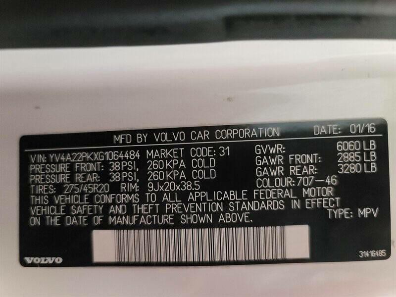 2016 Volvo XC90 Image 22