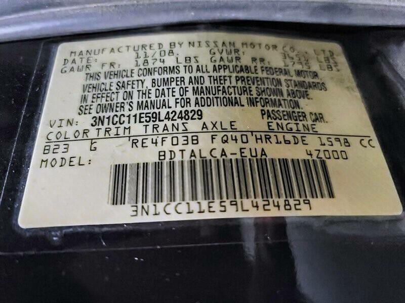 2009 Nissan Versa Image 13