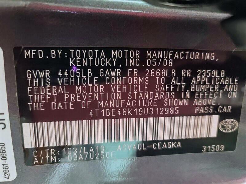 2009 Toyota Camry Image 12