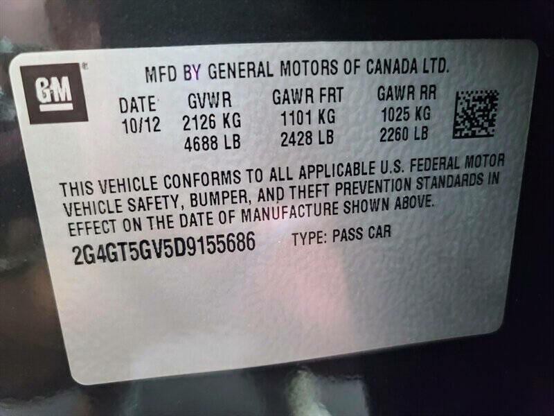 2013 Buick Regal Image 20