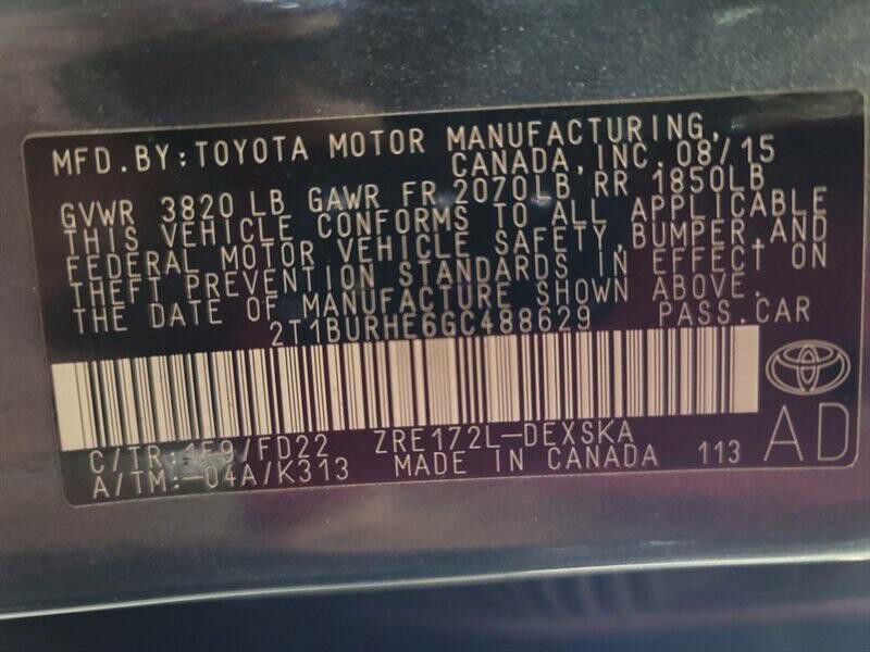 2016 Toyota Corolla Image 19