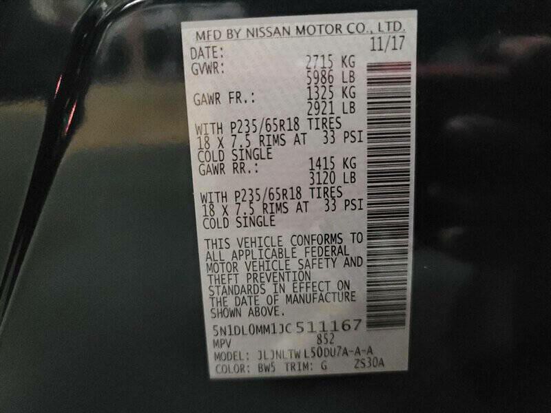 2018 INFINITI QX60 Image 28