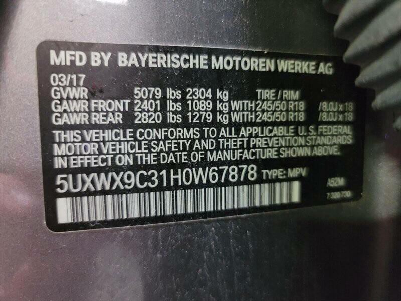 2017 BMW X3 Image 27