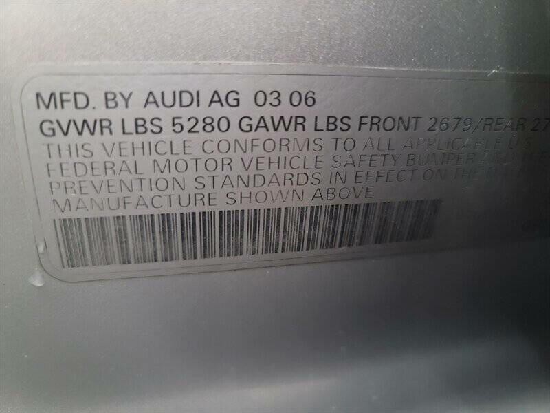 2006 Audi A6 Image 22