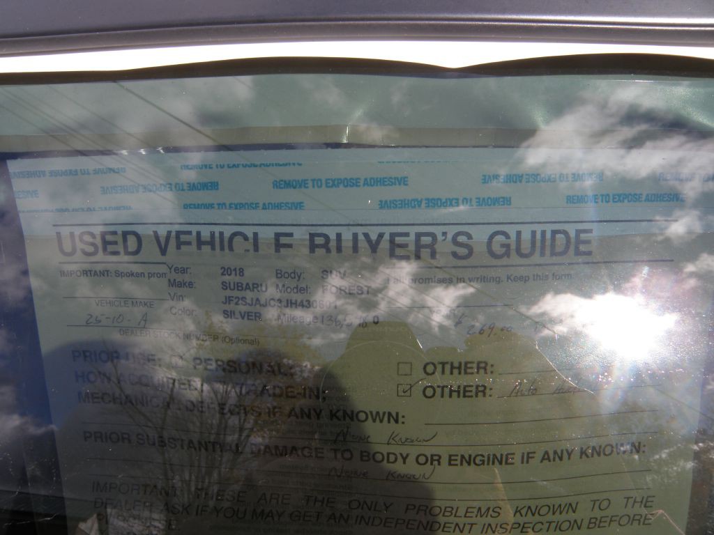 2018 Subaru Forester Image 21