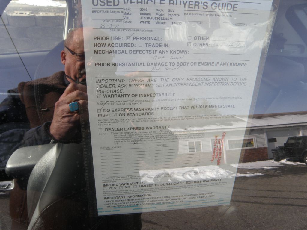 2016 Subaru Impreza Image 10