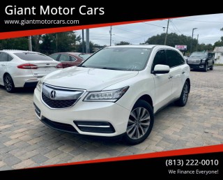 Image for 2016 Acura MDX w/Tech w/AcuraWatch w/Technology and AcuraWatch Plus Package ID: 6793248