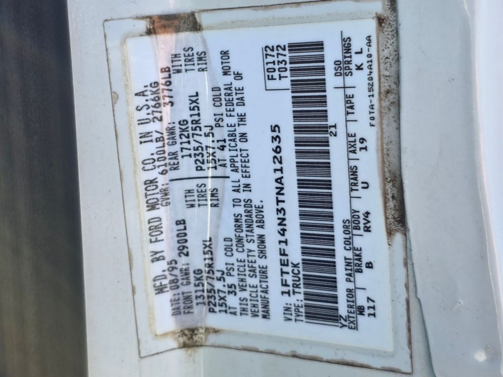 1996 Ford F-150 Image 48