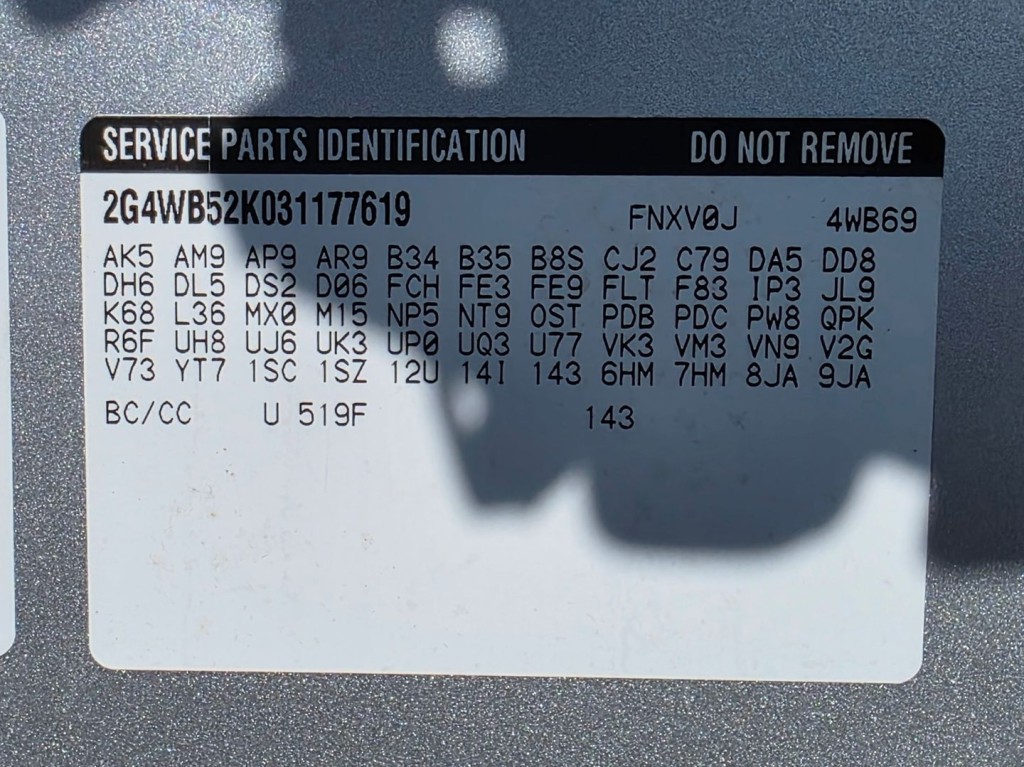 2003 Buick Regal Image 50