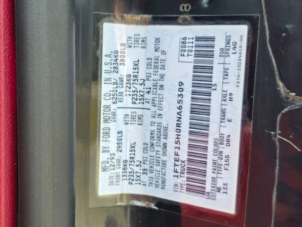 1994 Ford F-150 Image 38