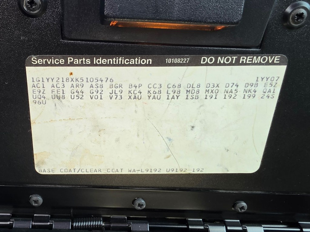 1989 Chevrolet Corvette Image 25