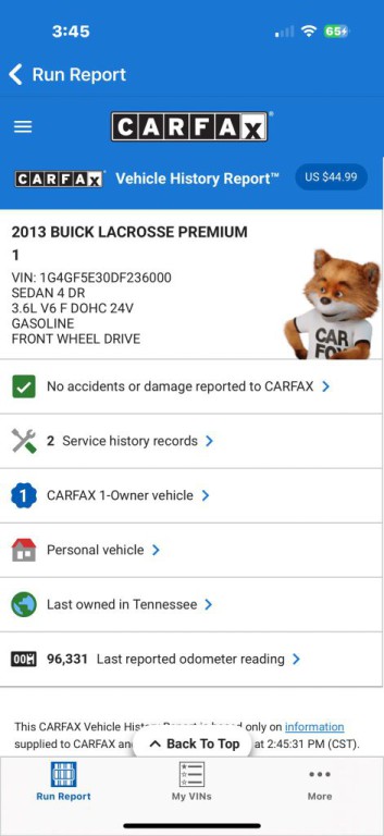 2013 Buick Lacrosse Image 41