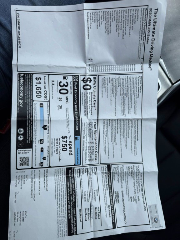 2020 BMW 3 Series Image 40