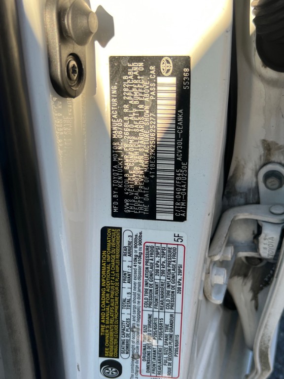 2005 Toyota Camry Image 18