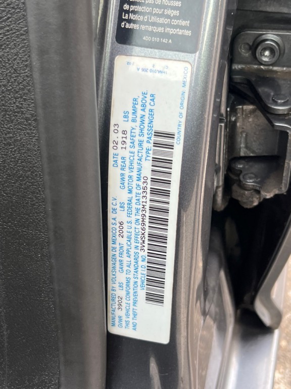 2003 Volkswagen Jetta Image 18