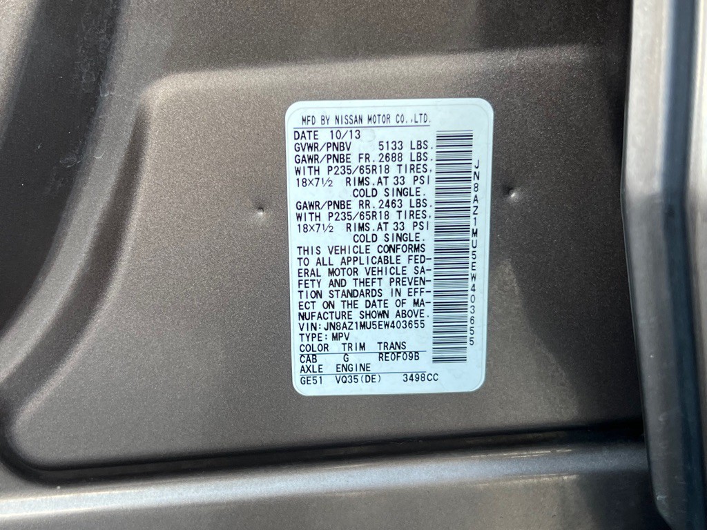 2014 Nissan Murano Image 19