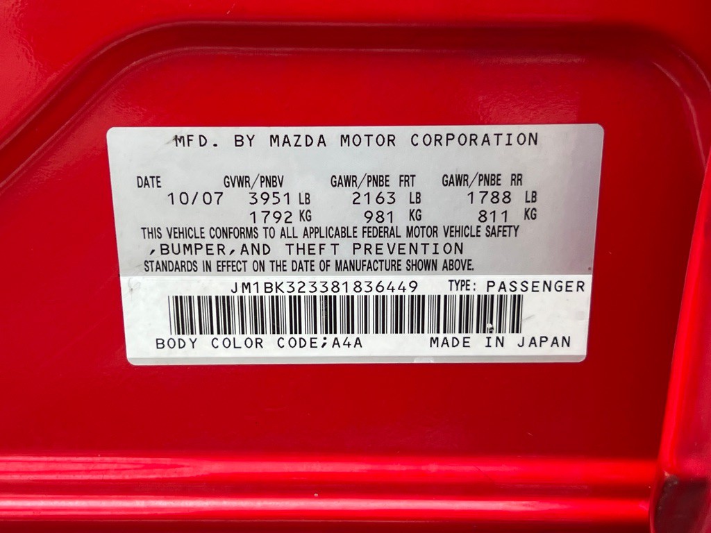 2008 Mazda Mazda3 Image 18