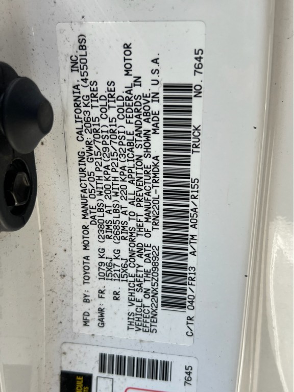 2005 Toyota Tacoma Image 15