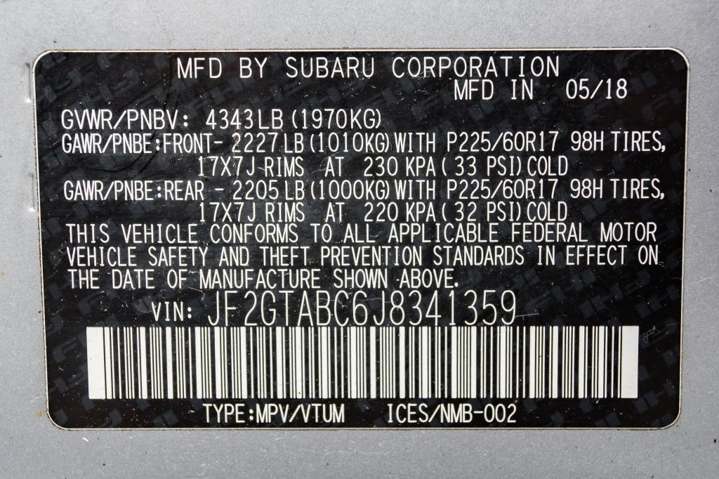 2018 Subaru Crosstrek Image 30