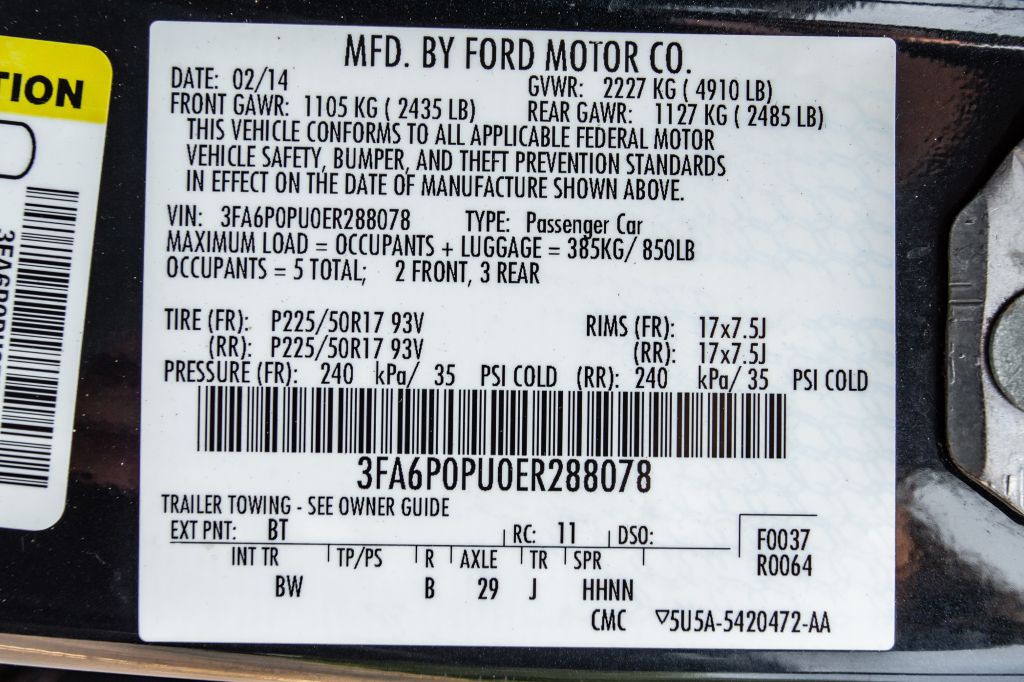 2014 Ford Fusion Image 28