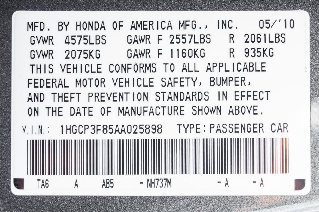 2010 Honda Accord Image 29