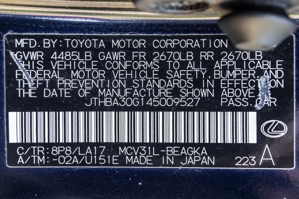 2004 Lexus ES Image 29