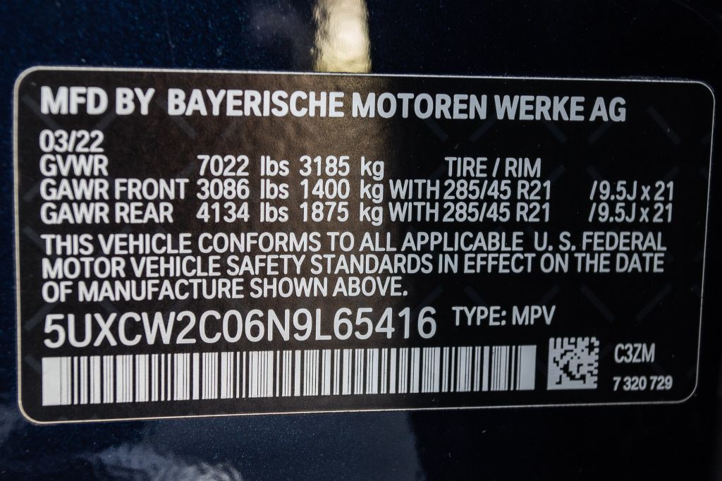 2022 BMW X7 Image 33