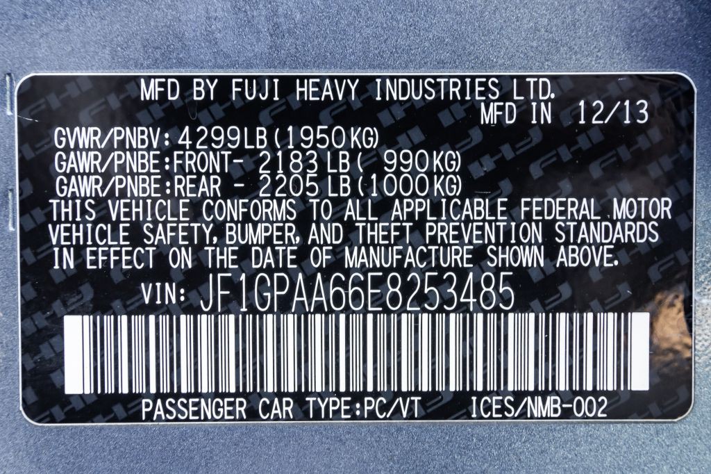 2014 Subaru Impreza Image 28