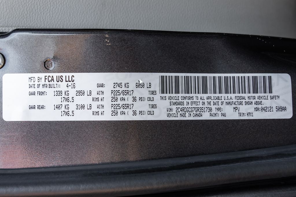 2016 Dodge Grand Caravan Image 29
