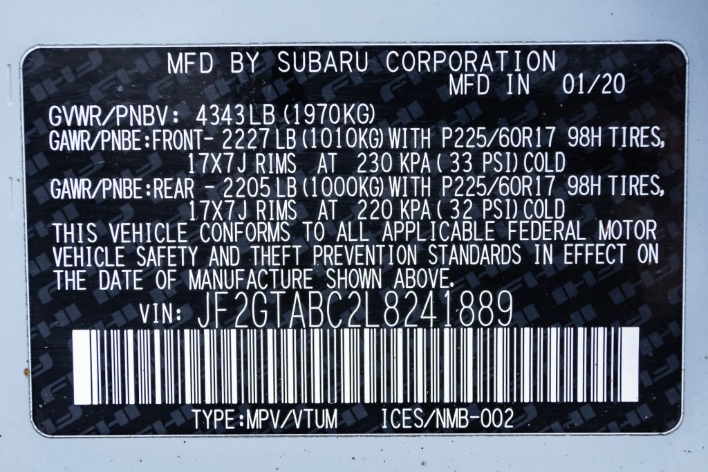 2020 Subaru Crosstrek Image 29