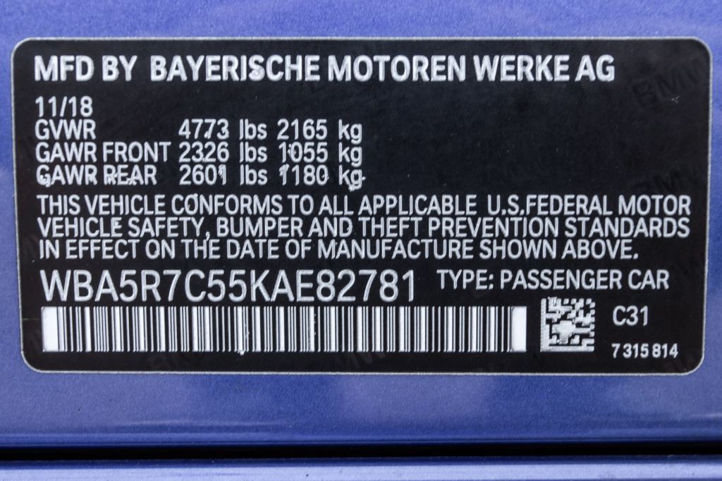 2019 BMW 3 Series Image 32