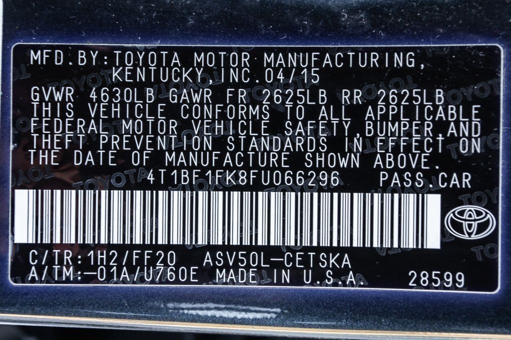 2015 Toyota Camry Image 29