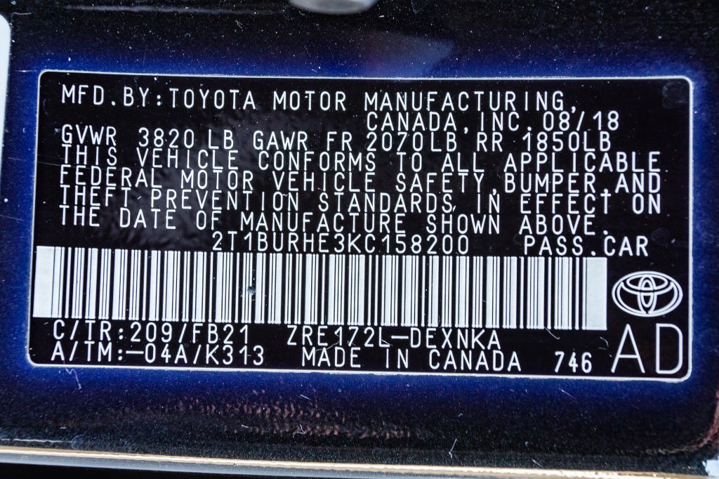 2019 Toyota Corolla Image 29