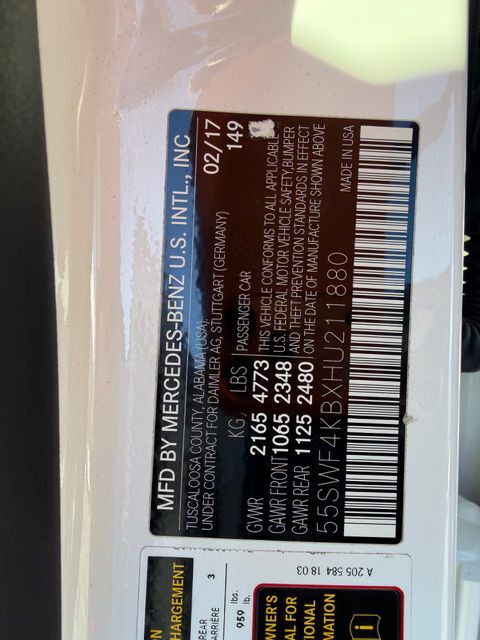 2017 Mercedes-Benz C-Class Image 21