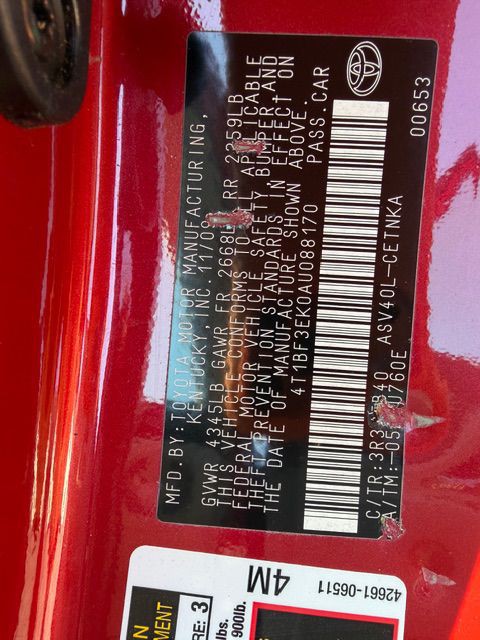 2010 Toyota Camry Image 19