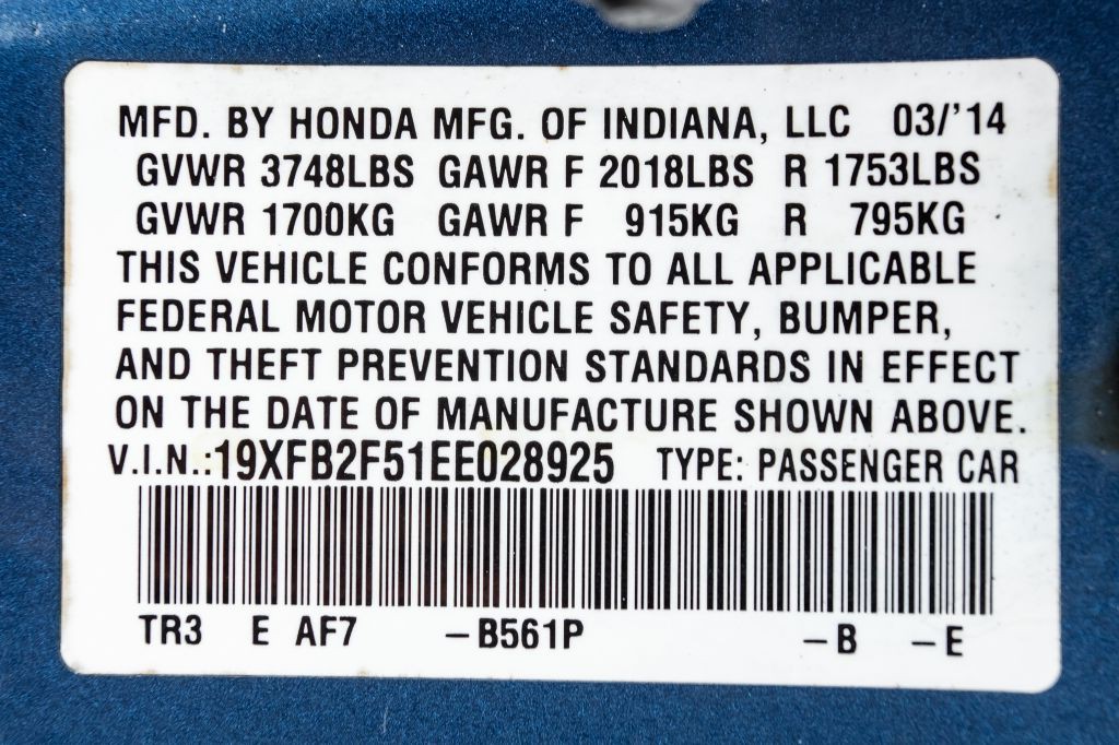 2014 Honda Civic Image 30