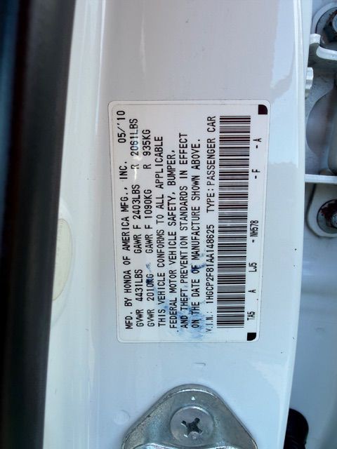 2010 Honda Accord Image 20