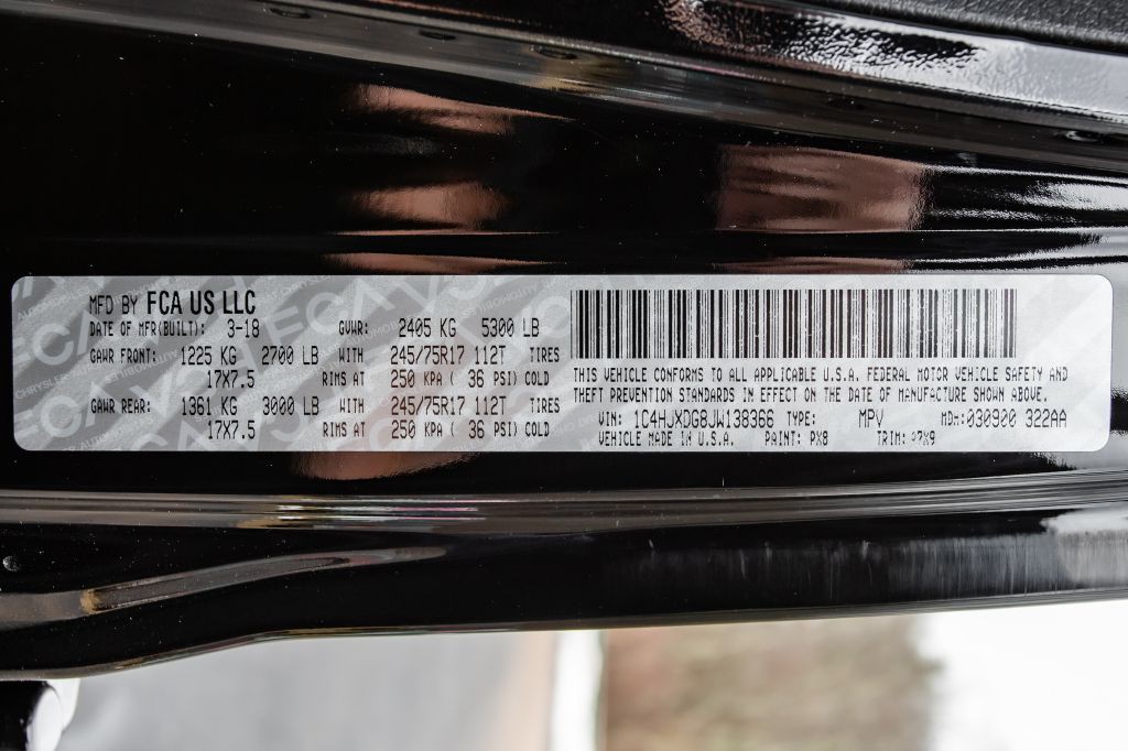 2018 Jeep Wrangler Unlimited Image 30