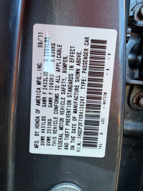 2011 Honda Accord Image 19