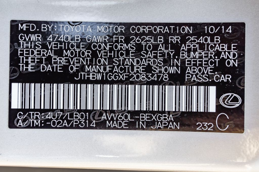 2015 Lexus ES Image 31