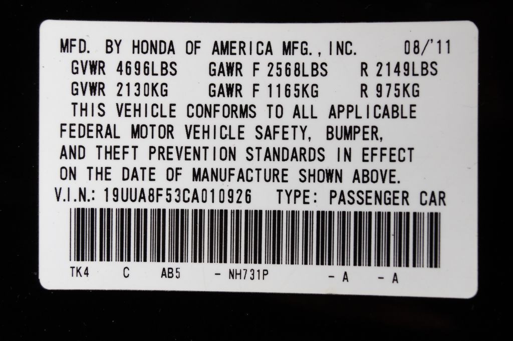 2012 Acura TL Image 30