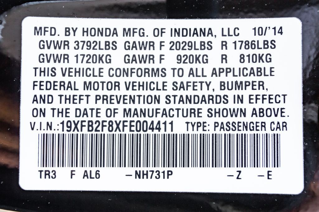 2015 Honda Civic Image 30