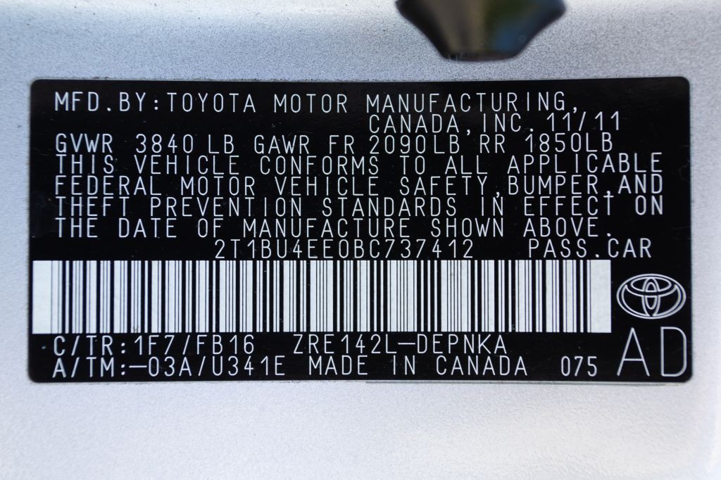 2011 Toyota Corolla Image 28